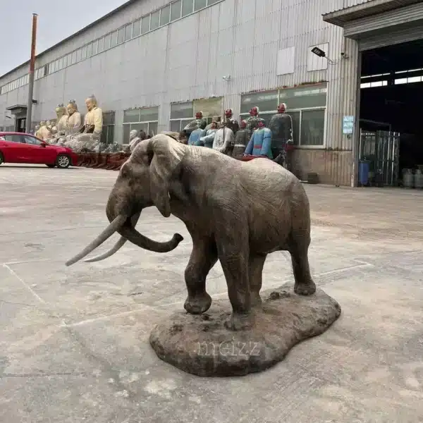 Elephant Sculpture for Garden