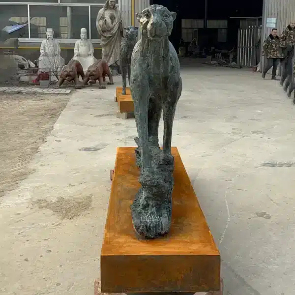 Large Cheetah Sculpture