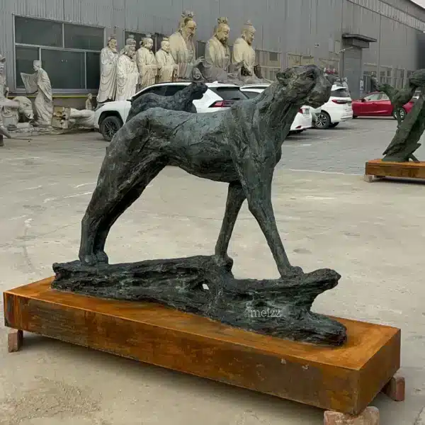 Large Cheetah Sculpture