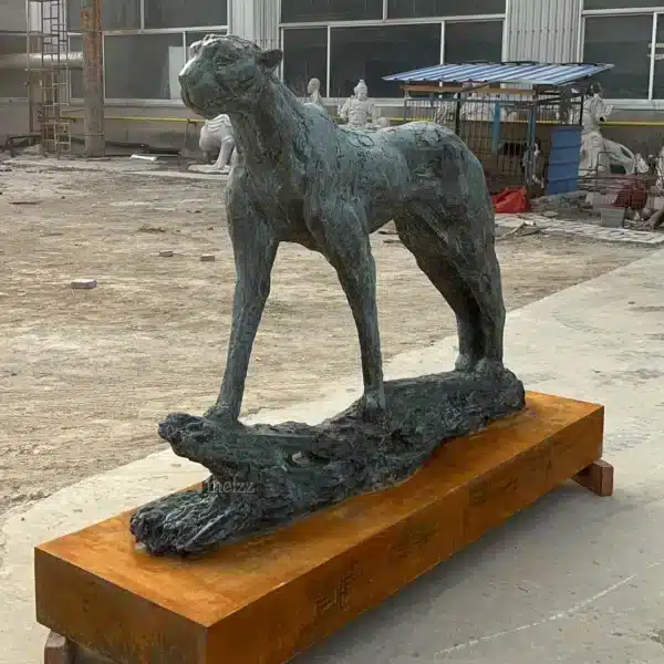 Large Cheetah Sculpture