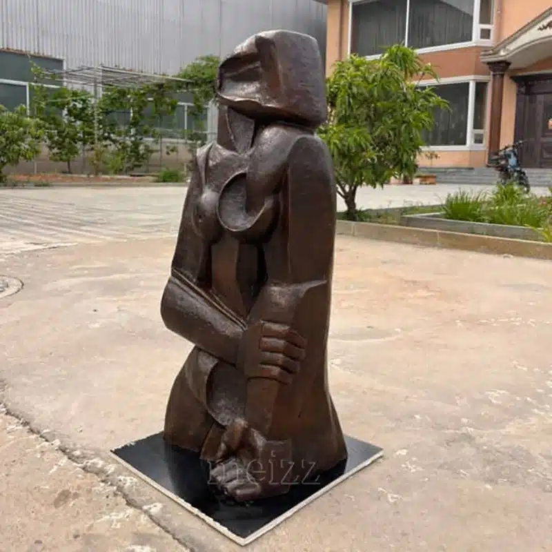 Modern Cubist Sculpture (3) Modern Cubist Sculpture