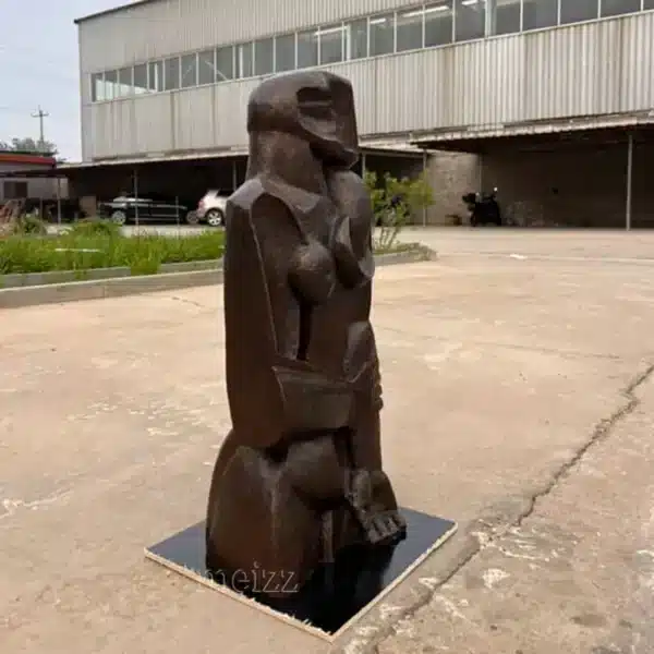 Modern Cubist Sculpture (4) Modern Cubist Sculpture