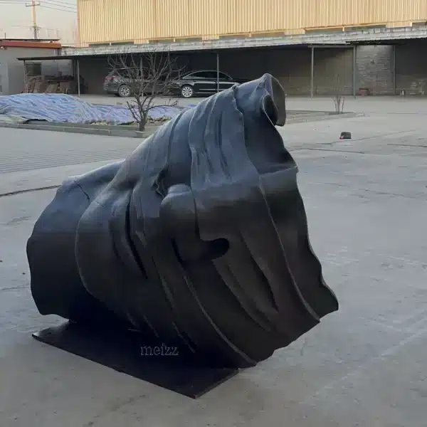 Modern Face Sculpture