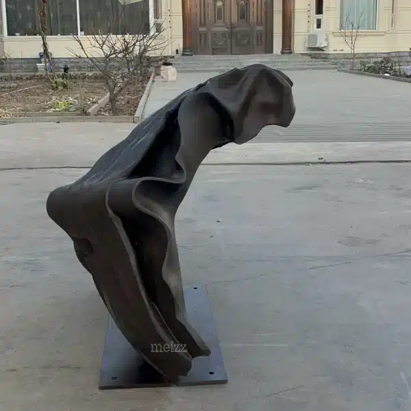 Modern Face Sculpture