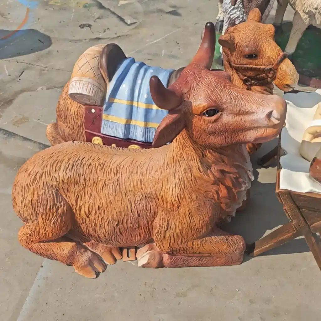 Nativity Scene Figures cattle