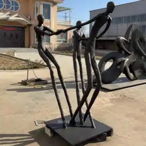 abstract human sculpture