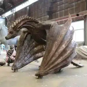 Bronze Dinosaur Sculpture