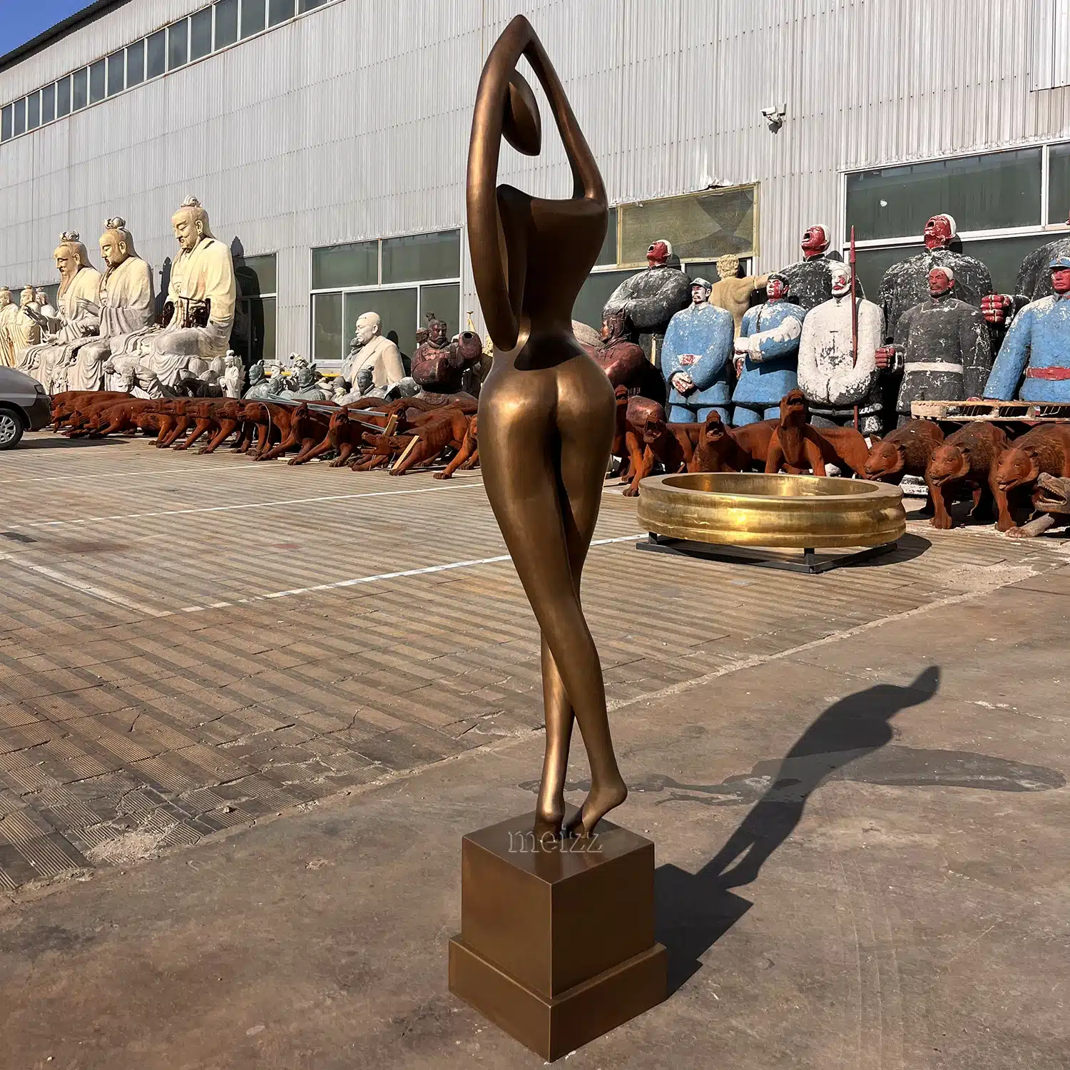 bronze abstract woman sculpture bronze abstract woman sculpture