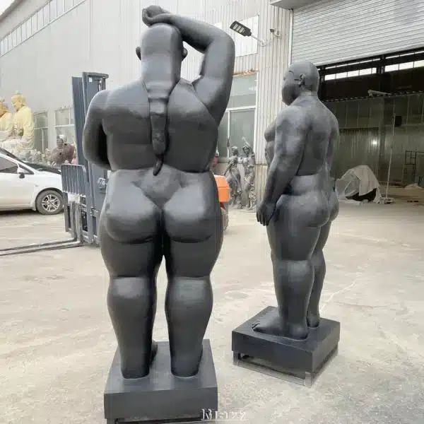 fernando botero adam and eve sculpture