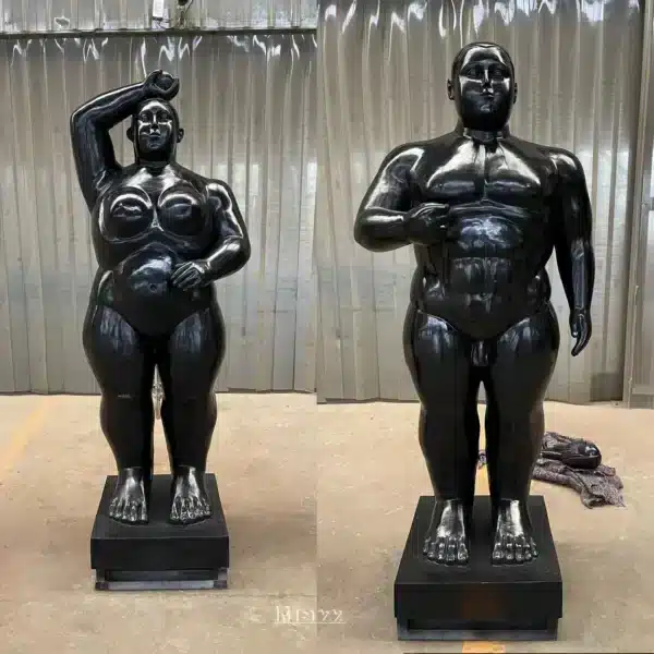 fernando botero adam and eve sculpture