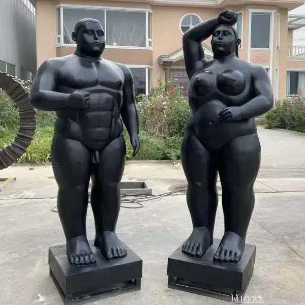 fernando botero adam and eve sculpture
