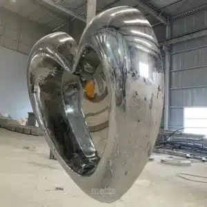 Heart Art Sculpture