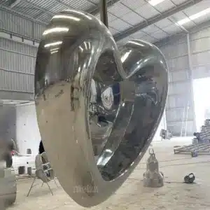 Heart Art Sculpture