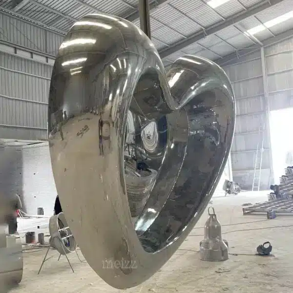 Heart Art Sculpture