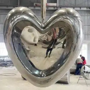 Heart Art Sculpture