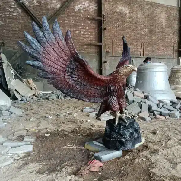 life size eagle statue