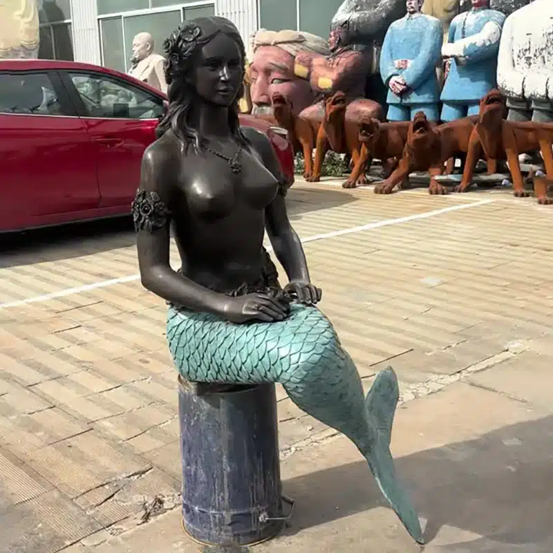 Sitting Mermaid Statue Sitting Mermaid Statue