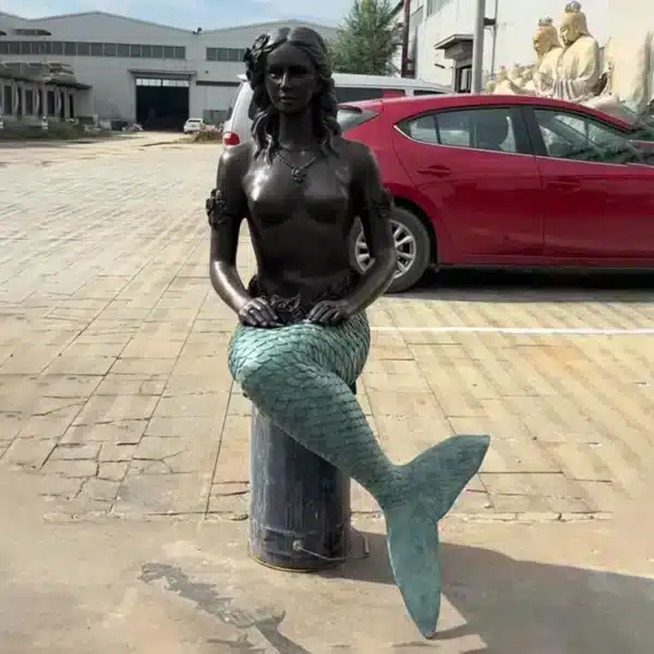 Sitting Mermaid Statue Sitting Mermaid Statue