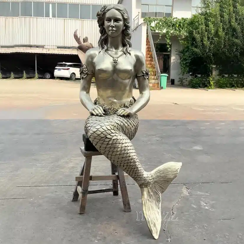 Sitting Mermaid Statue Sitting Mermaid Statue