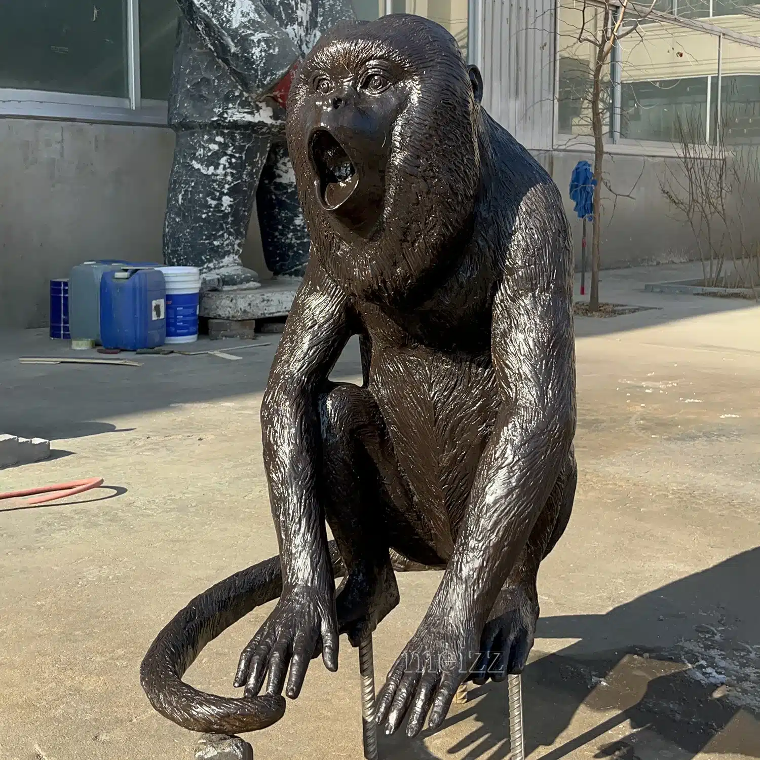 monkey statue for garden Bronze Monkey Statue for Garden