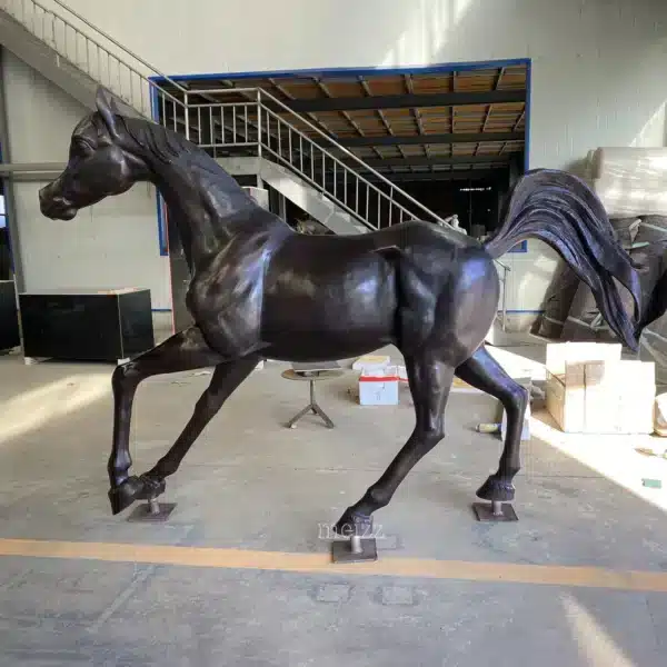Bronze Walking Horse Sculpture (1) Bronze Walking Horse Sculpture