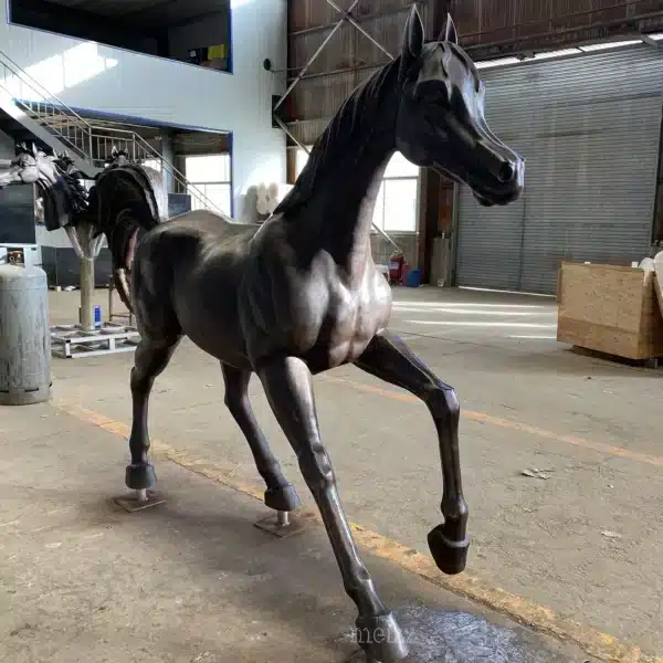 Bronze Walking Horse Sculpture (2) Bronze Walking Horse Sculpture