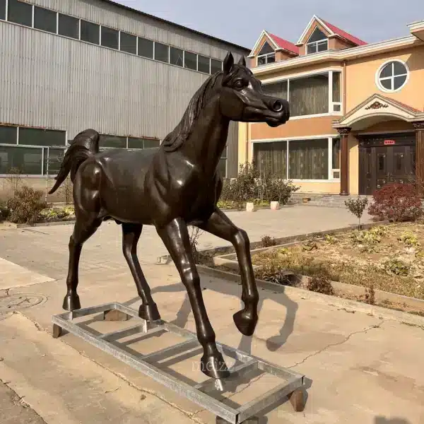 Bronze Walking Horse Sculpture (3) Bronze Walking Horse Sculpture