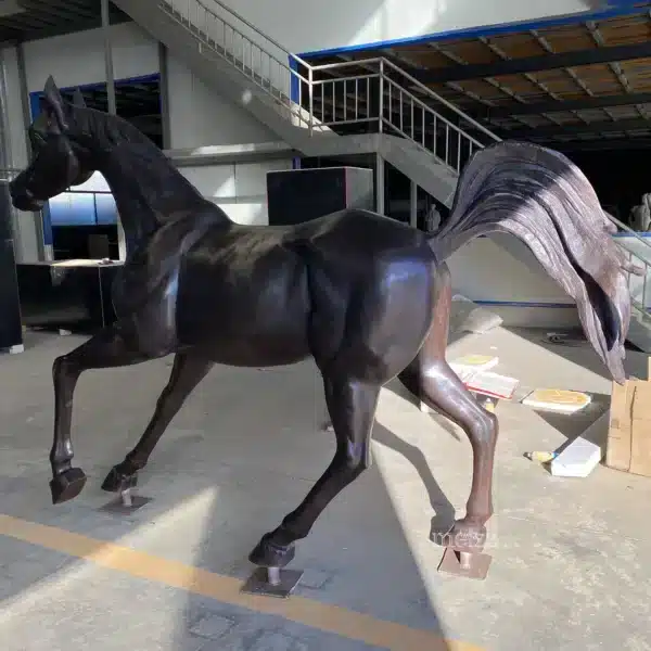 Bronze Walking Horse Sculpture (4) Bronze Walking Horse Sculpture