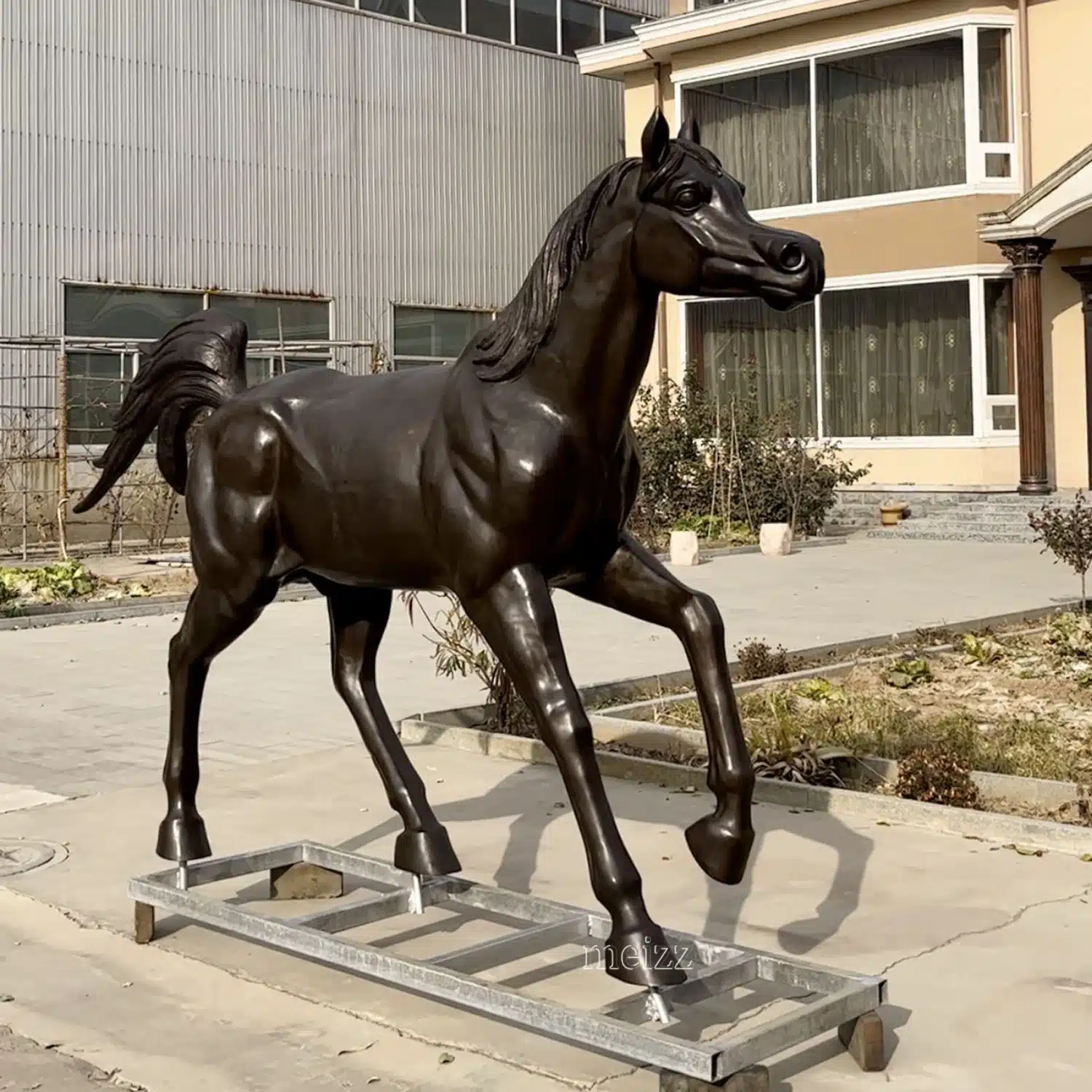 Bronze Walking Horse Sculpture Bronze Walking Horse Sculpture