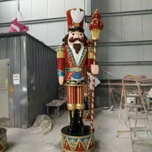 Christmas nutcracker statue