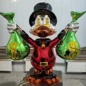 Scrooge McDuck statue