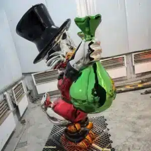 Scrooge McDuck statue
