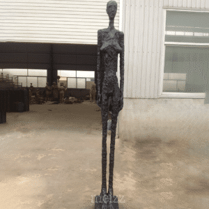 Giacometti Inspired Standing Woman