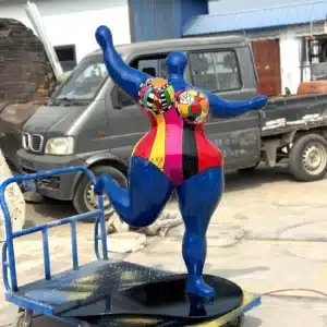 blue nana niki de saint phalle