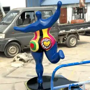 blue nana niki de saint phalle