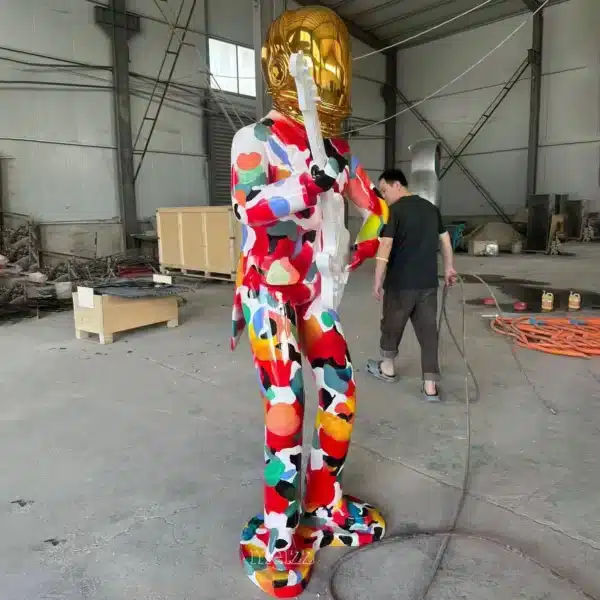 fiberglass musician sculpture (1) fiberglass musician sculpture