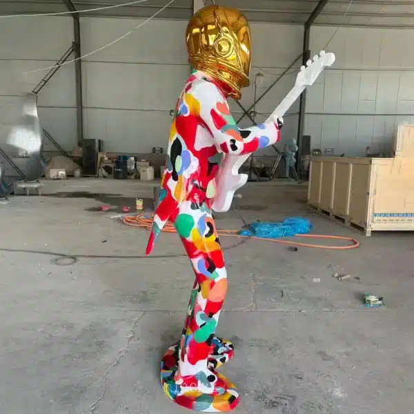 fiberglass musician sculpture (4) fiberglass musician sculpture
