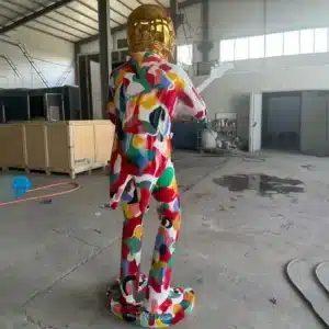 fiberglass musician sculpture