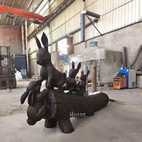 outdoor rabbit statues (2) outdoor rabbit statues