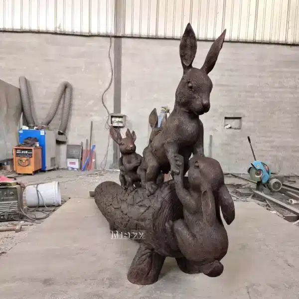 outdoor rabbit statues (3) outdoor rabbit statues