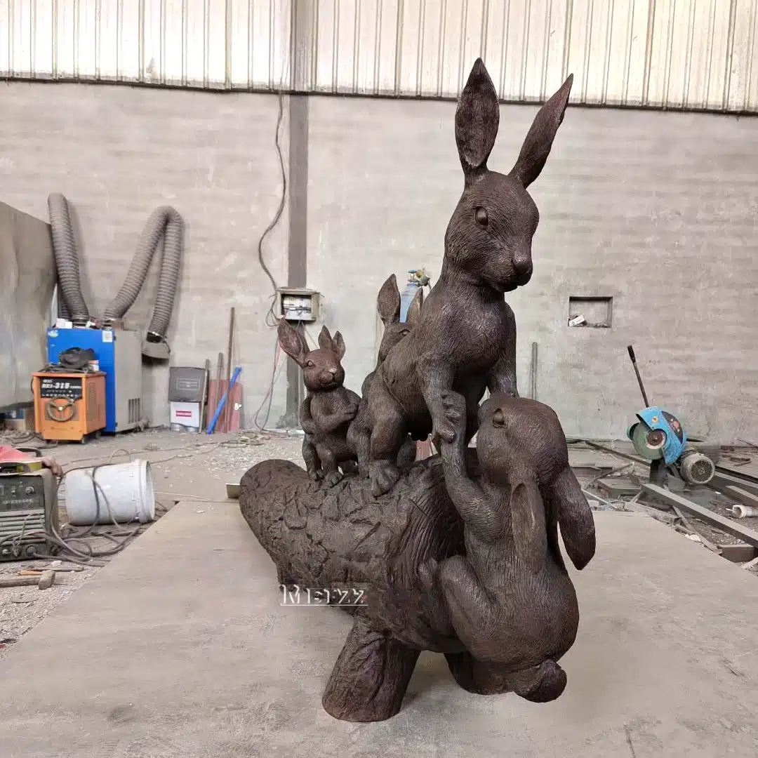 outdoor rabbit statues (3) outdoor rabbit statues