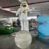 Astronaut on Moon Statue