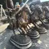 Equestrian Bronze Sculptures