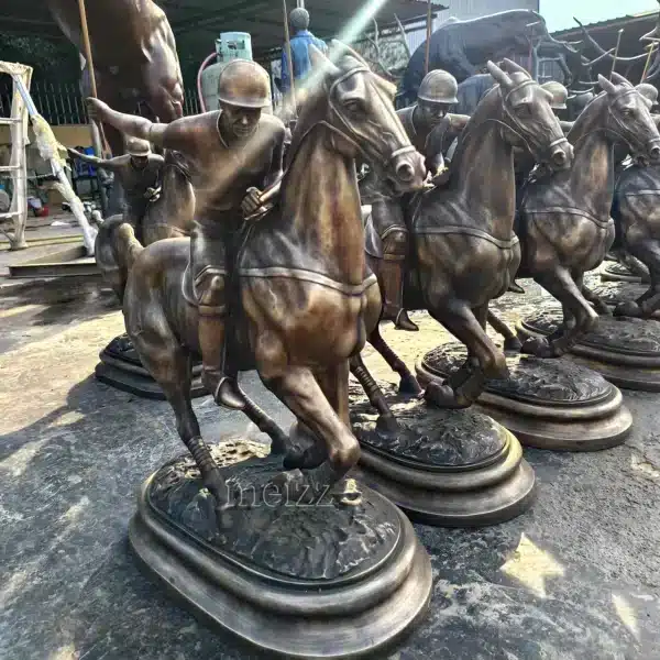 Equestrian Bronze Sculptures