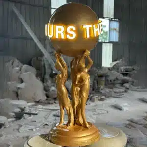 Life Size The World Is Yours Statue