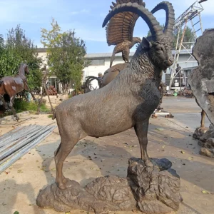 alpine ibex statue (1) alpine ibex statue