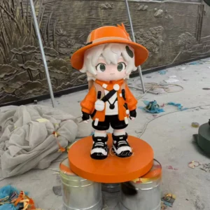 cartoon character statue