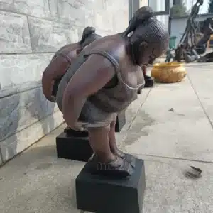 fat woman figurine
