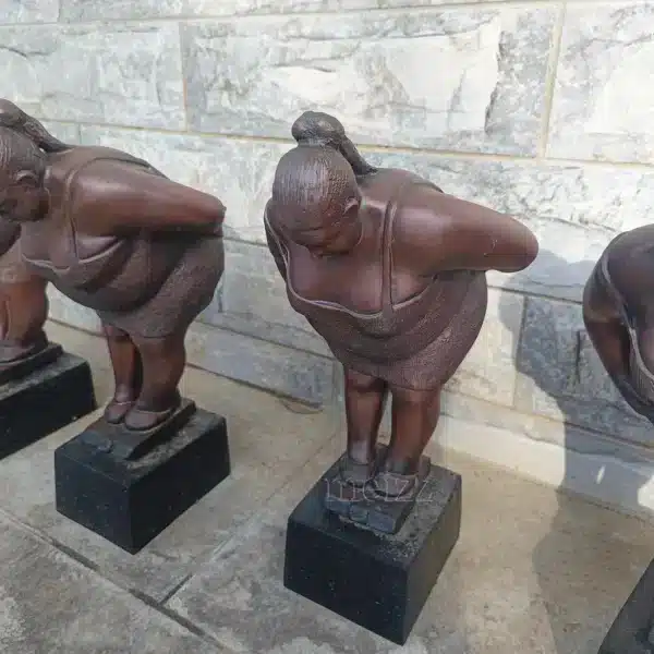 fat woman figurine