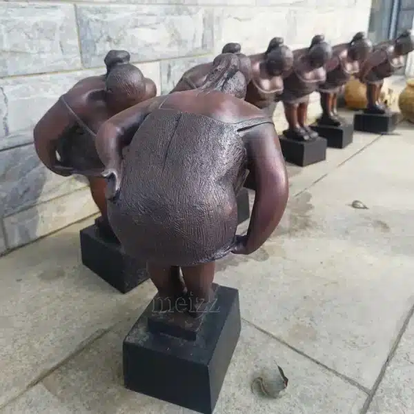 fat woman figurine